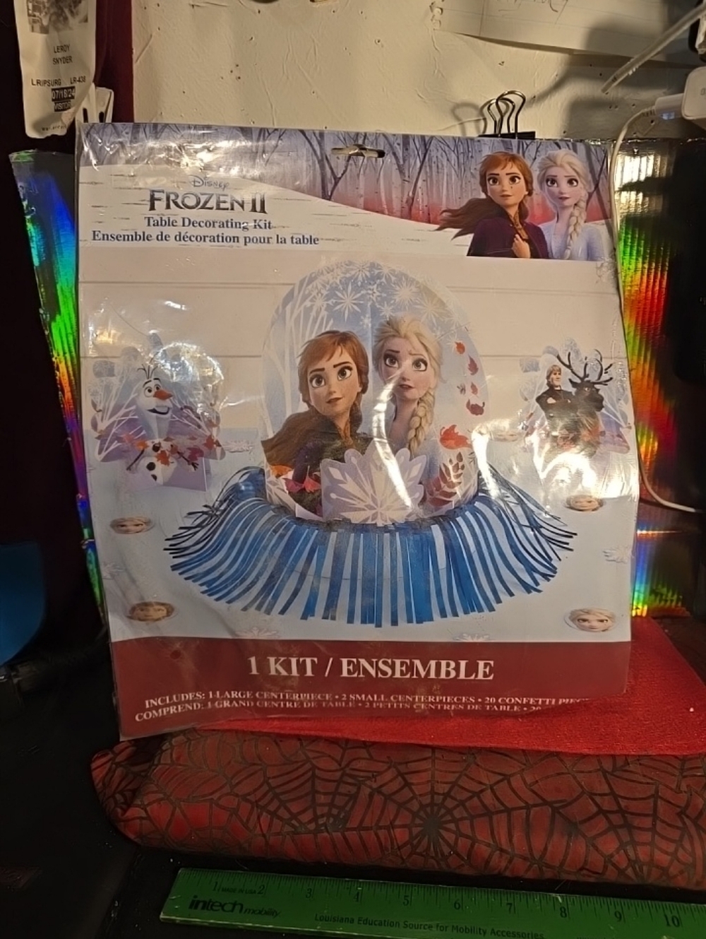 050226 Disney Frozen 2 Anna Elsa  Party Decorations Table Centerpieces N